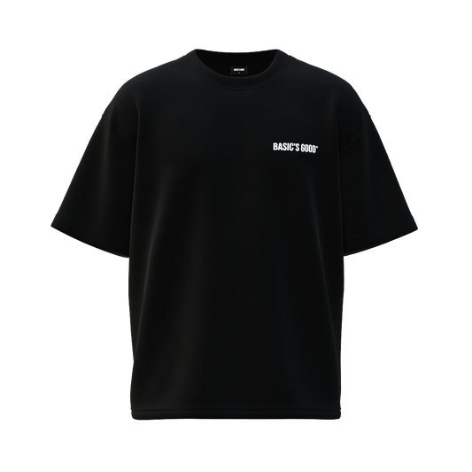 CAMISETA BASIC'S GOOD - NEGRO