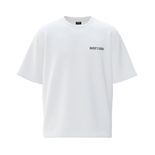 CAMISETA BASIC'S GOOD - BLANCO MARFIL